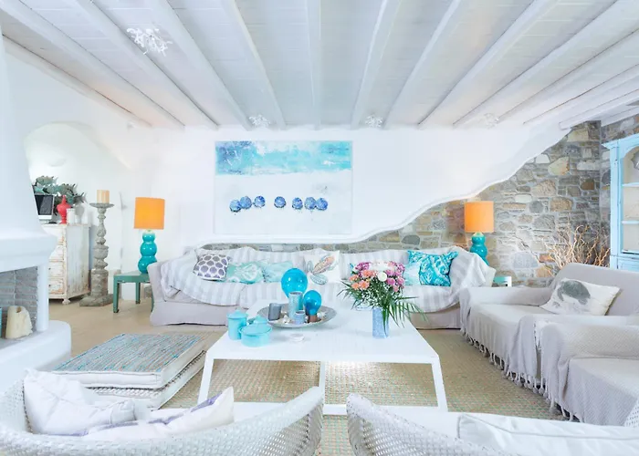 Villa Beachfront Luxury Santa Barbara Ano Mera