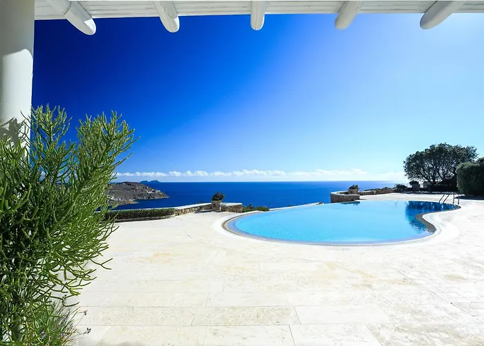 Beachfront Luxury Santa Barbara Ano Mera